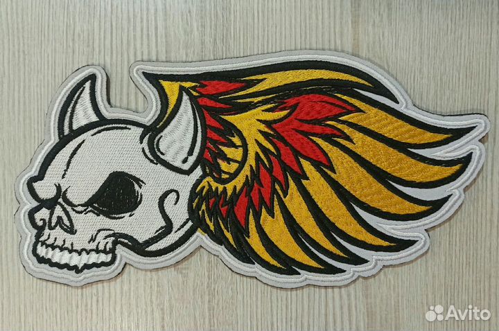 Нашивки байкерские