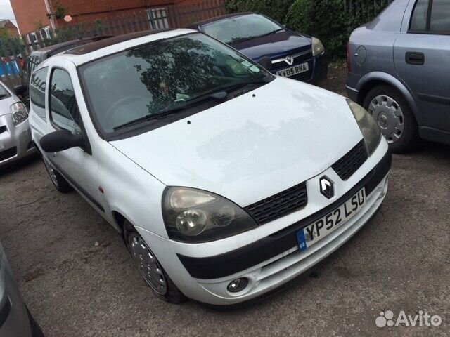 Разбор на запчасти Renault Clio