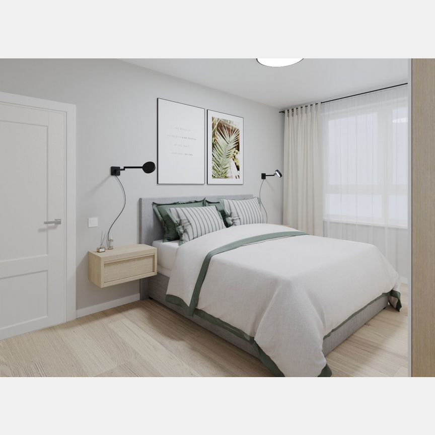 2-к. квартира, 52 м², 7/12 эт.