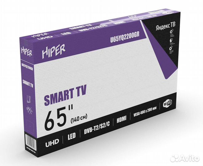 Телевизор Hiper 65