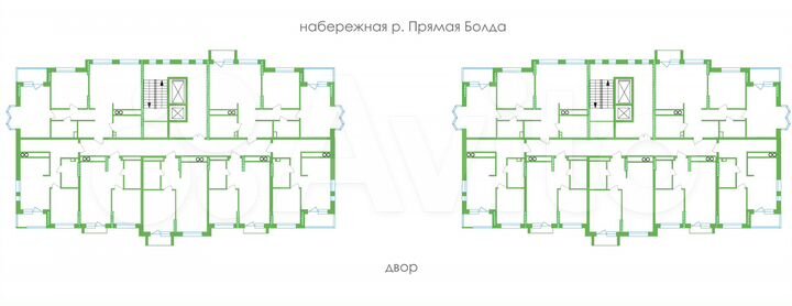 1-к. квартира, 50,9 м², 15/16 эт.