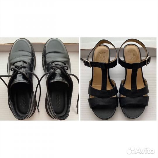 Ботинки Ecco, туфли Naturalizer