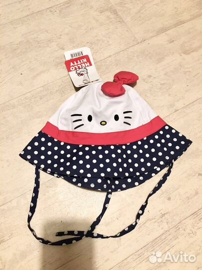 Новая панама Hello kitty 50 размер Play today