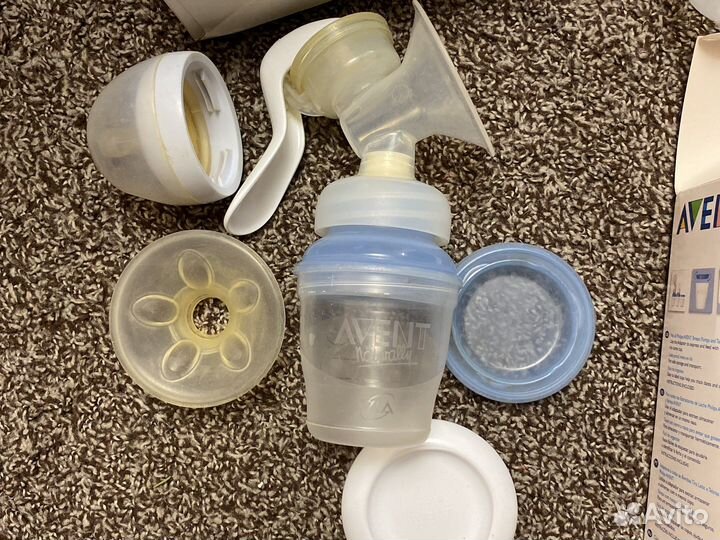 Молокоотсос ручной и новые контейнеры