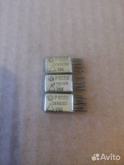 Реле рэс 60, СССР