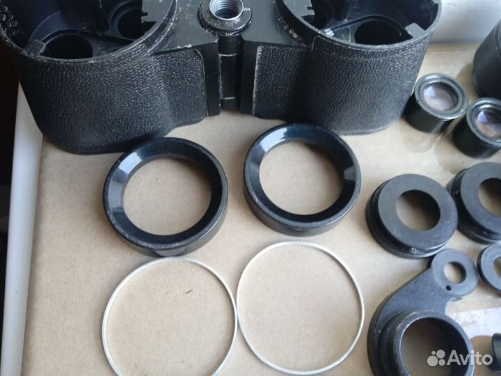 Окуляр, призма, объектив бинокля tento 7х35 СССР