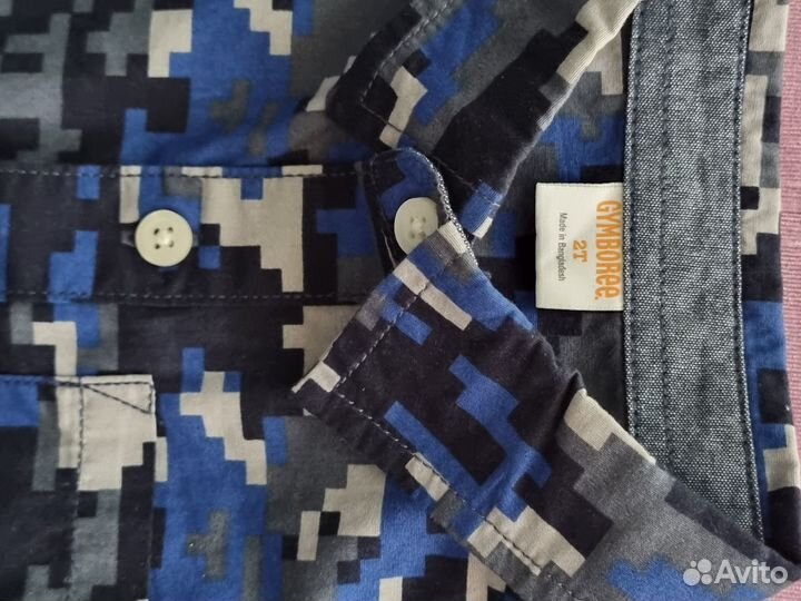 Рубашки пакетом Джимбори Чилдренплейс Oldnavy 3-4г