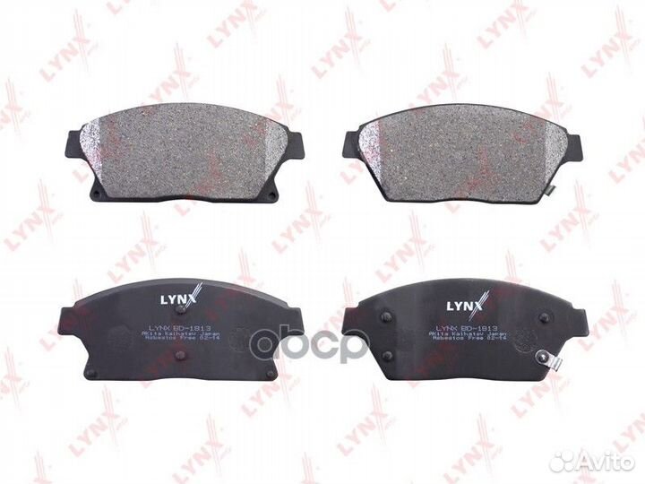 Колодки тормозные дисковые перед BD1813 LYN