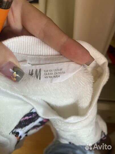 Толстовки H&m для девочки