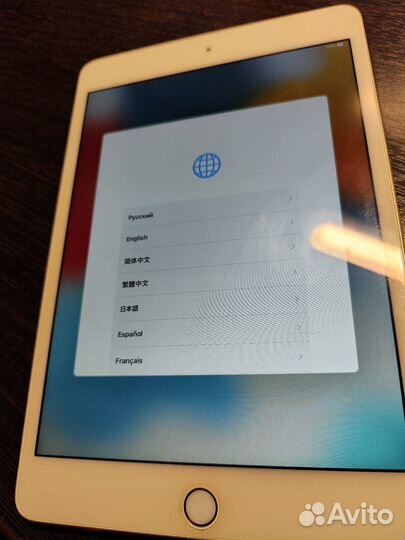 iPad mini 4 128gb wifi, золотой (gold)