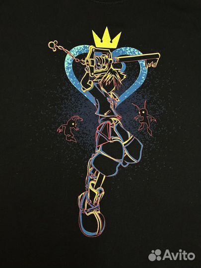 Футболка с принтом Shadow Kingdom hearts Gildan M