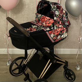 Коляска cybex priam 4 2 в 1 spring blossom