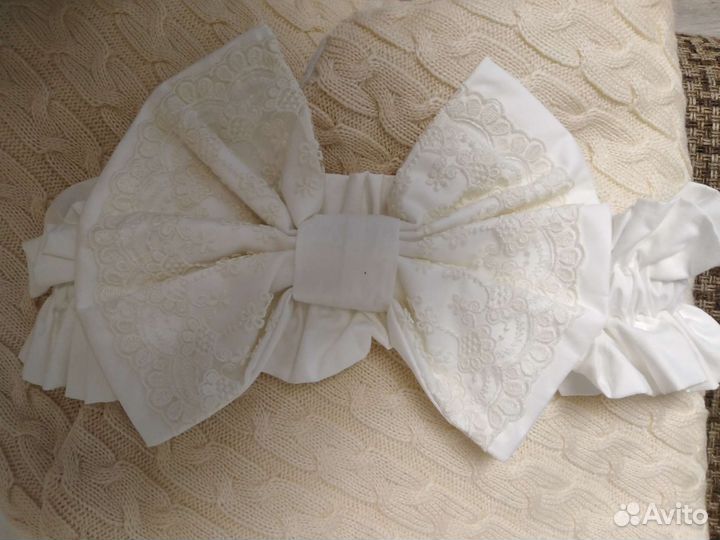 Комплект на выписку для девочки демисезонный