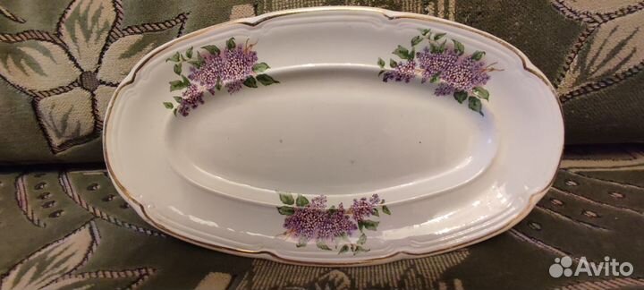 Предметы сервиза Сирень