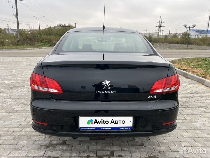 Peugeot 408 1.6 AT, 2016, 130 000 км