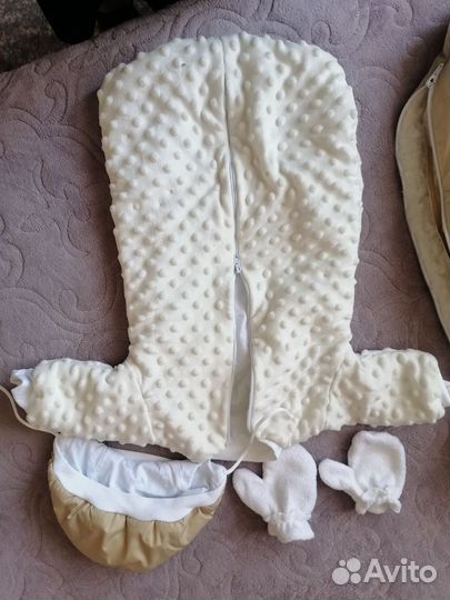 Тёплый кокон для малыша до минус 30