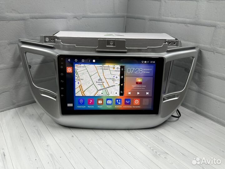 Магнитола андроид GrayBird Hyundai Tucson 4/64