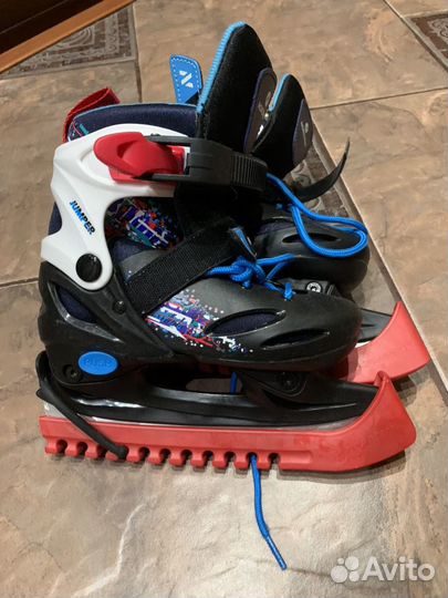 Раздвижные коньки 30-33