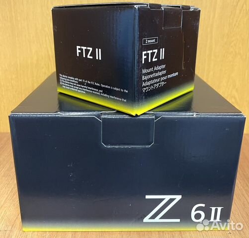 Nikon Z6 II+Nikon FTZ II новый, Русское меню