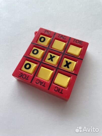 Игра Крестики нолики карманные винтаж ретро