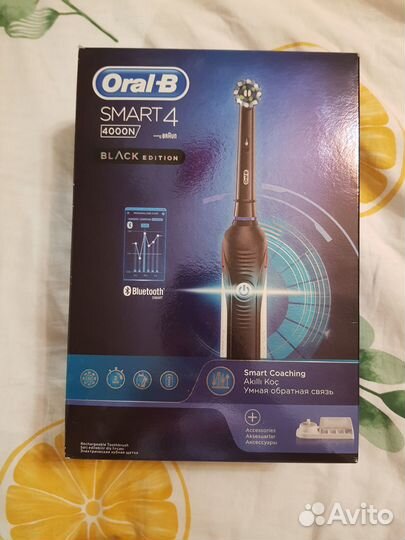 Электрическая зубная щётка Oral b smart4 4000N