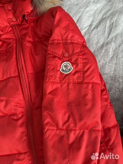 Комбинезон Moncler оригинал 128 пух перо