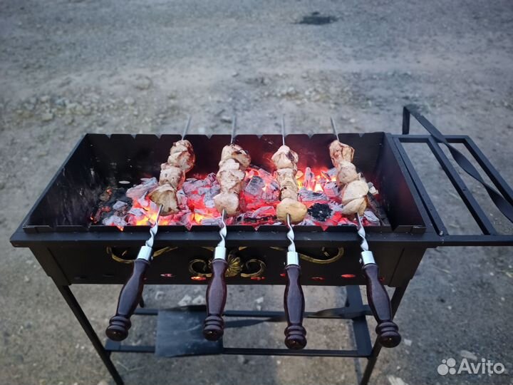 Мангал разборный 2 и 4 мм