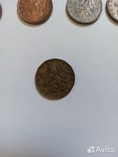 Монеты Чешские кроны