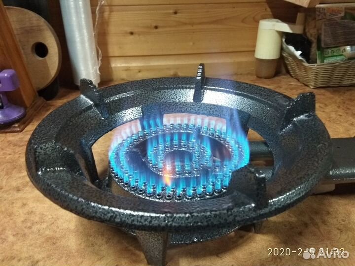 Газовая плита для казана автоклава