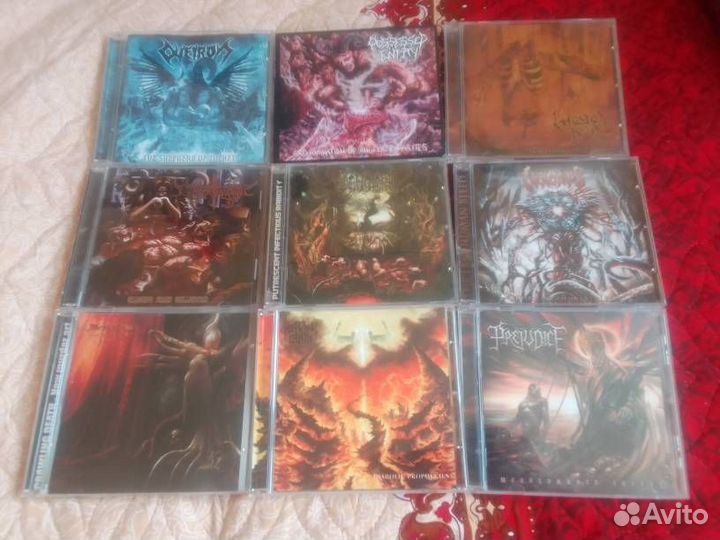 Death metal cd, Brutal death metal cd