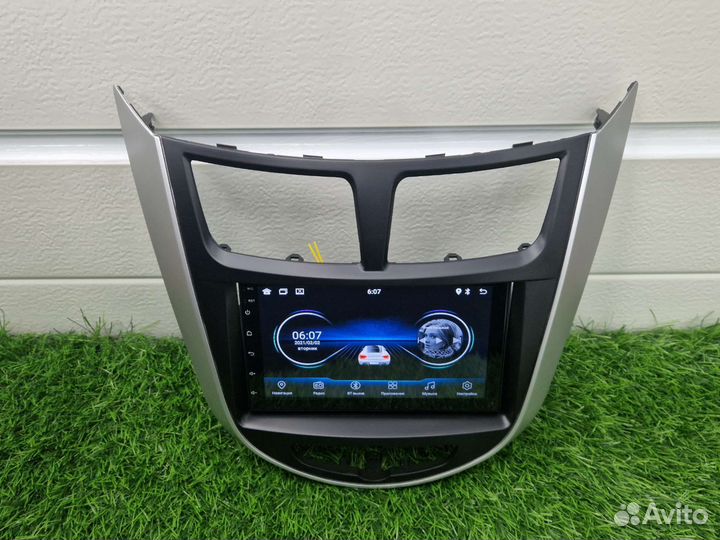 Магнитола Андроид Хёндай Солярис 7дюймов