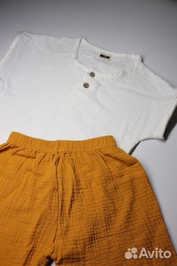 Новый костюм из муслина