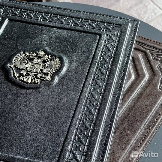 Папка А4 из натуральной кожи