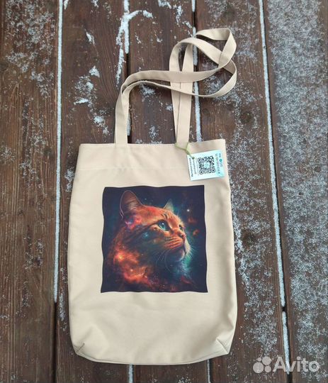 Cумка шопер с печатью