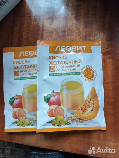 Коктейль и кисель Леовит