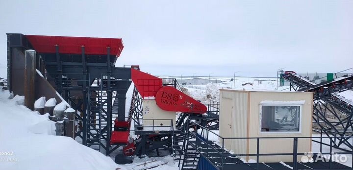 Дск линия, питатель, дробилка щековая