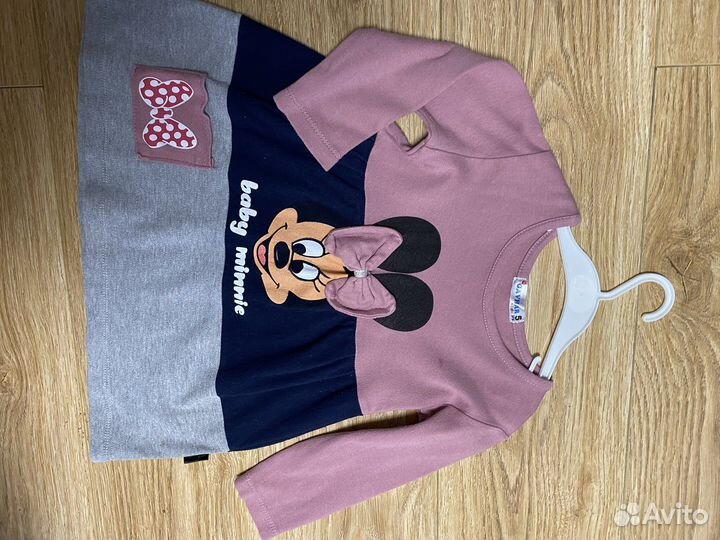 Вещи пакетом на девочку 3-4 года 110