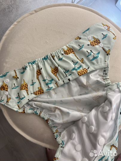 Многоразовый подгузник с вкладышами