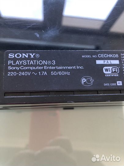 Игровая приставка sony playstation 3 80 Gb Fat