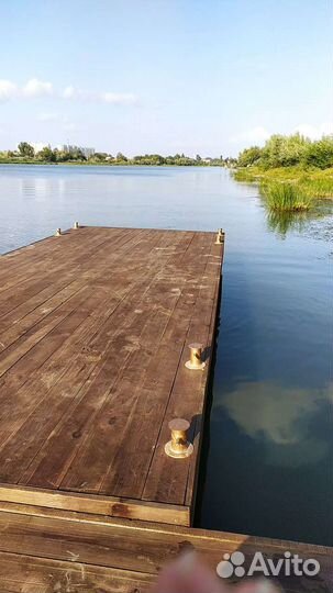 Понтоны трапы для причала дома бани