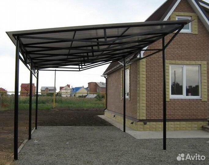 Монтаж/Установка Навесов,Заборов под ключ