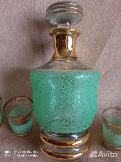 Графин с рюмками СССР