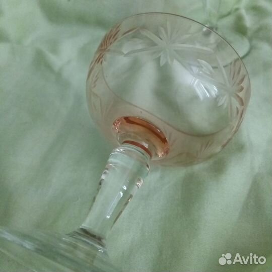 Креманки мороженицы цветное стекло 2шт