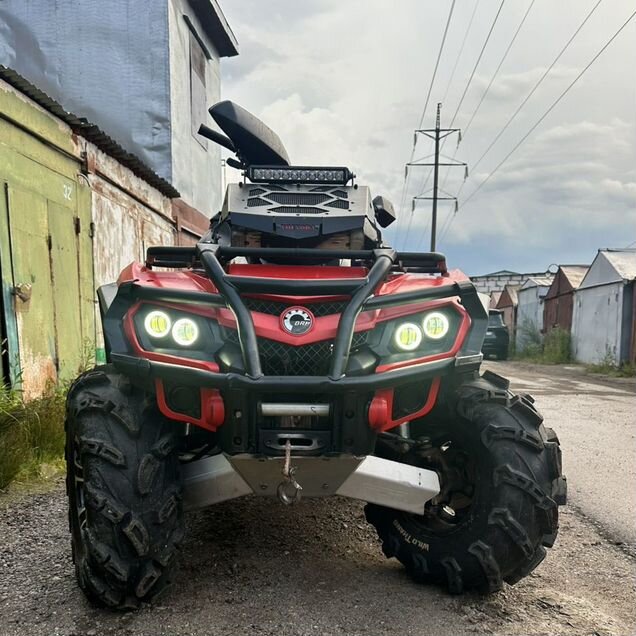 BRP Can-Am Outlander MAX 650, 2009, 3 800 км