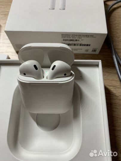Наушники airpods 2 оригинал