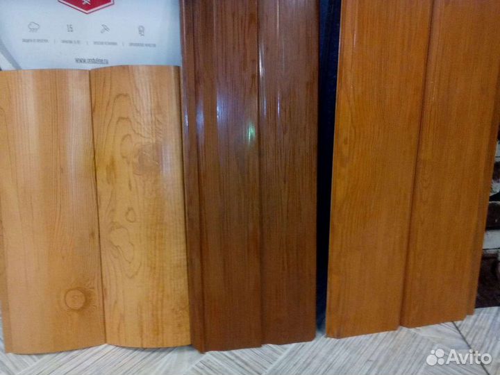 Сайдинг металлический евробрус 3д