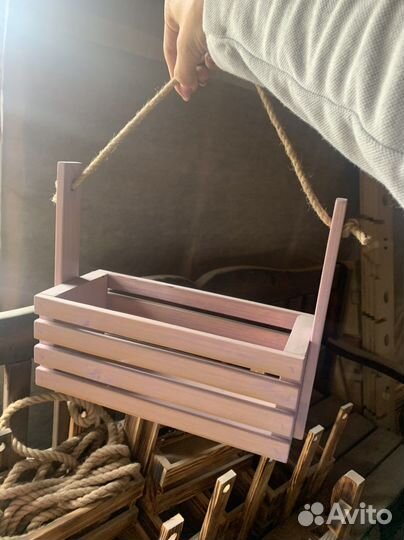 Ящик деревянный подарочный