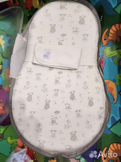 Кокон для новорожденных зевушка