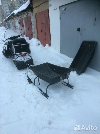 Прицеп/ Сани к снегоходу
