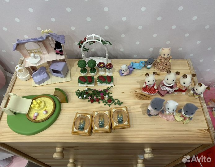 Sylvanian families наборы много
